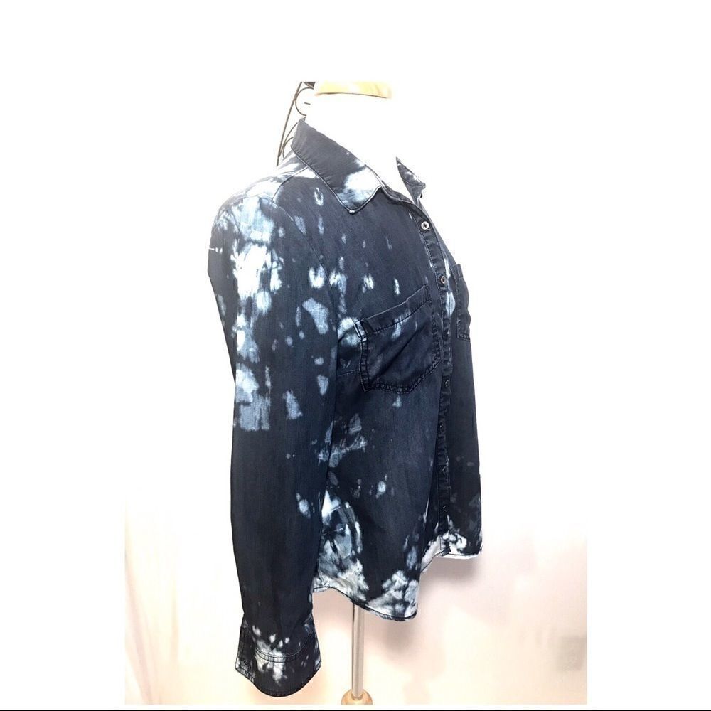 NWOT Custom Tye Dyed Long Sleeve Top - Picture 5 of 7